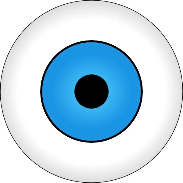 Tonlima Olho Azul Blue Eye clip art