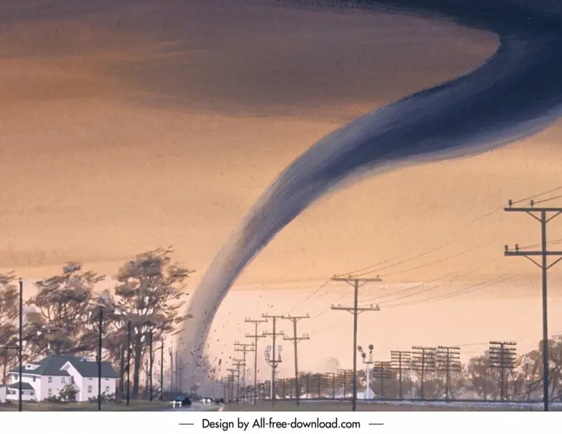 tornado brushes backdrop dynamic modern 