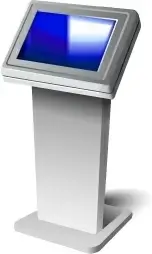 Touch screen kiosk