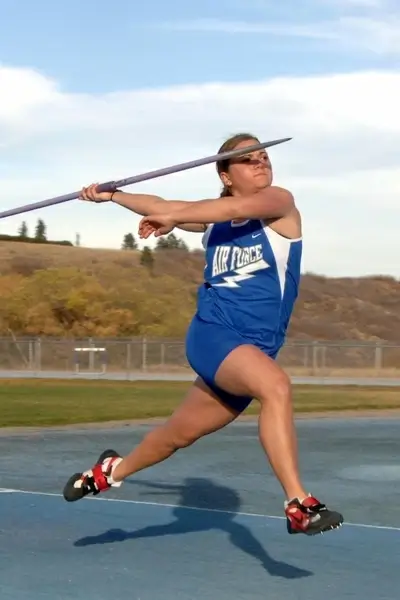 track and field javelin woman