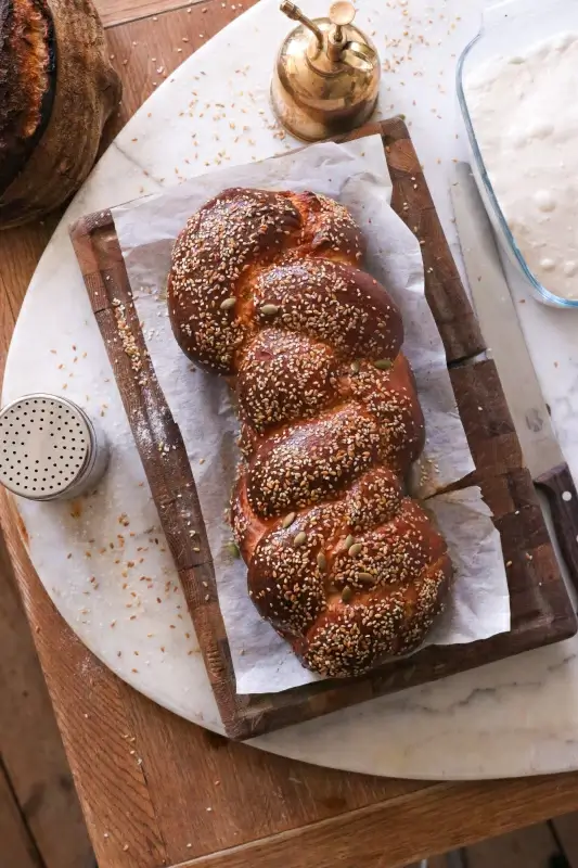 traditional breakfast picture elegant bread preparation 