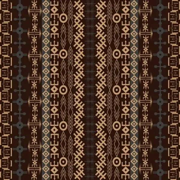 tribal pattern template elegant symmetric classic tradition decor