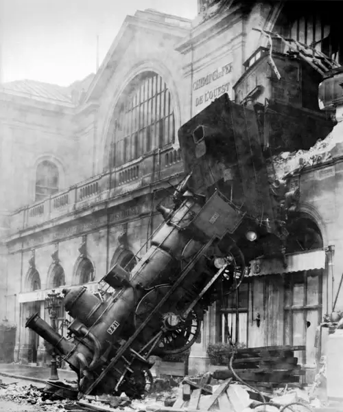 train wreck steam locomotive locomotive