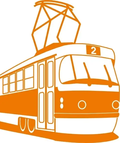 Tramway clip art