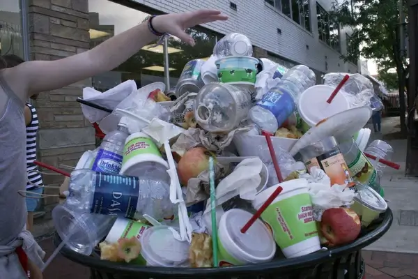 trash mountain