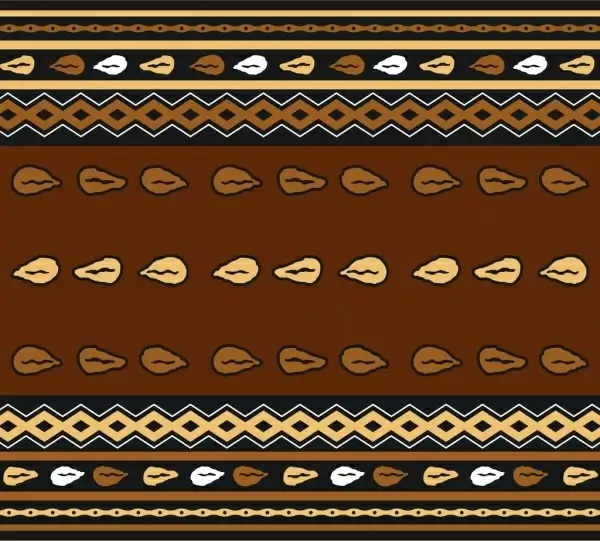 tribal classical pattern design repeating decoration style