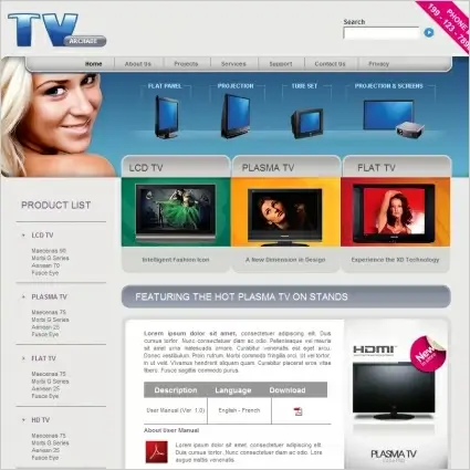 TV Archade Template
