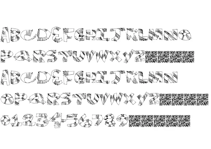 Thin Fingers Font in truetype .ttf opentype .otf format free and easy