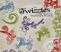 Twizzles HiRes – PS Brushes