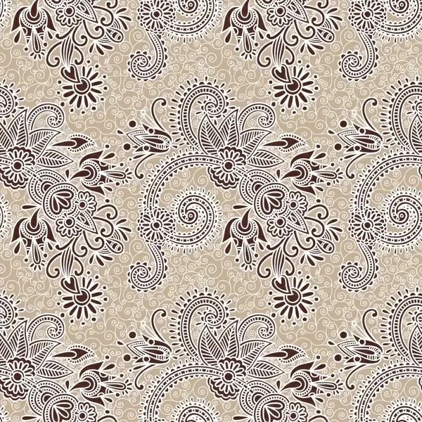 decorative pattern classical floral decor flat sketch