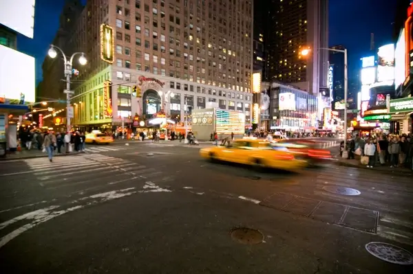 typical times square