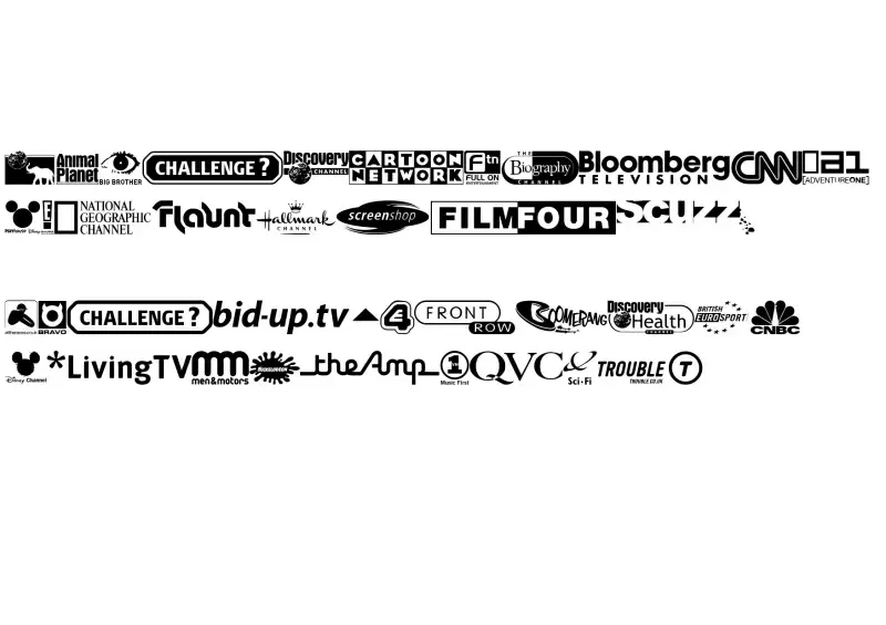 UK TV logos