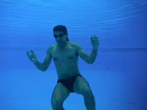 underwater swimming
