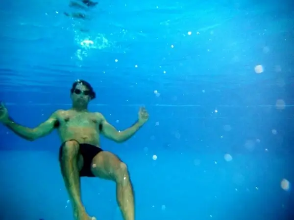 underwater swimming