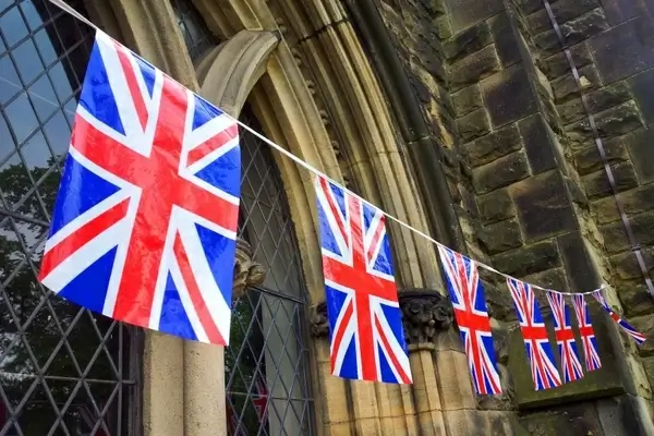 union jack flag bunting