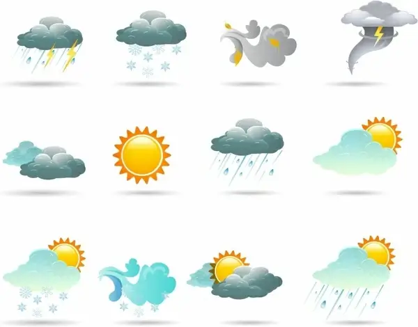 Universal icons - Weather
