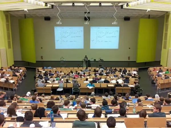 university lecture campus