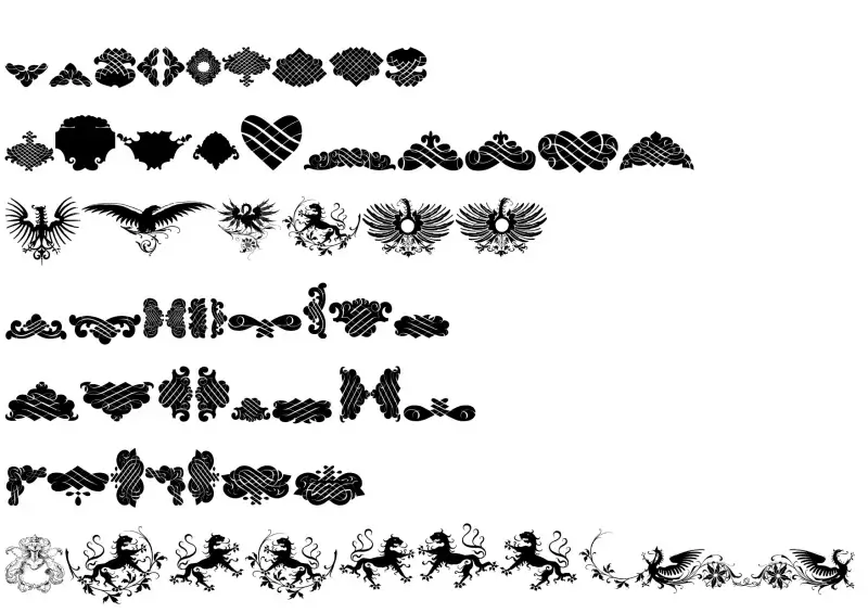 Unpublished Ornaments