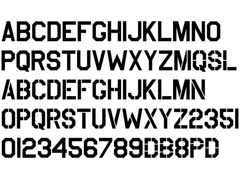Stencil Fonts – 31+ Free TTF, OTF Format Download