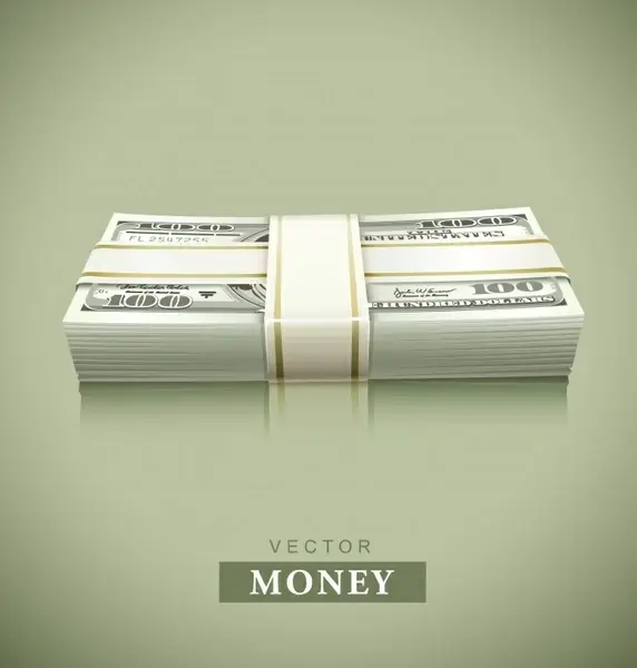 usd money icon modern 3d sketch