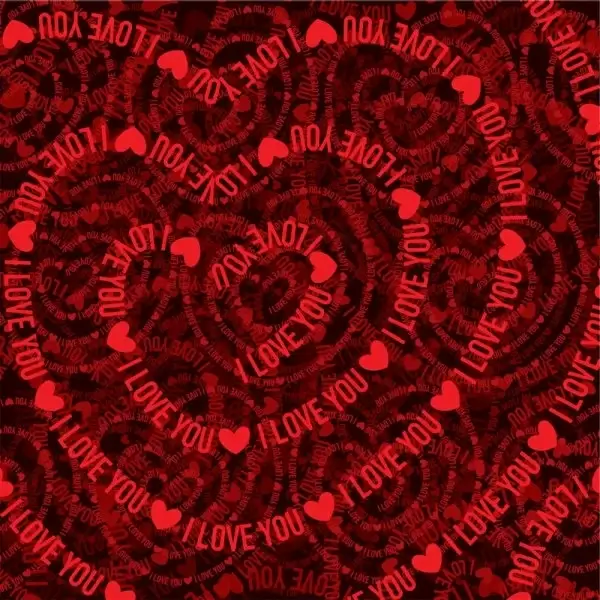 valentine hearts background 01 vector