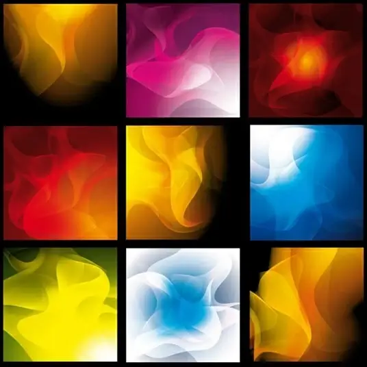 abstract background templates colorful dynamic smoke shapes