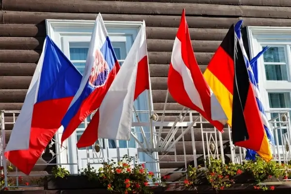 various flags