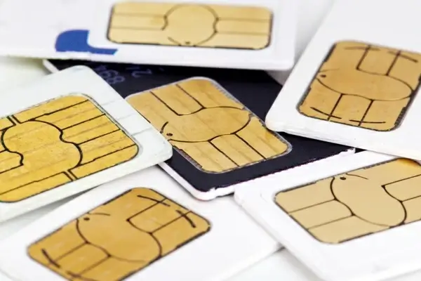 various sim cards