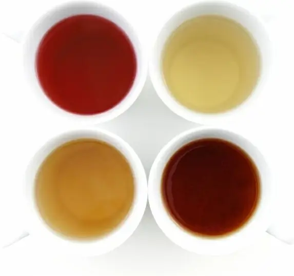 various teas