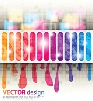 vector background colorful fashion 