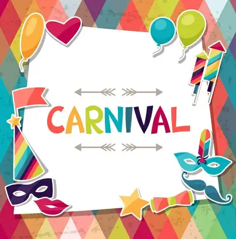 vector carnival holiday background design