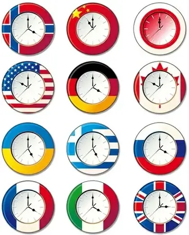 vector clocks in different countries