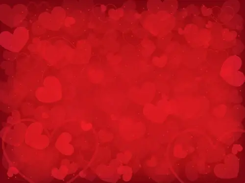 vector heart valentine background art