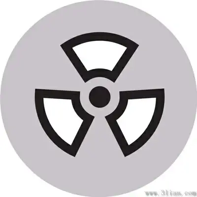 vector icon gray background blades