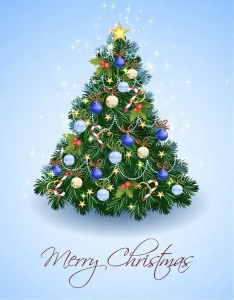 Vector illustration Christmas Tree