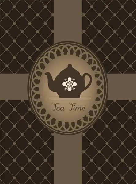 vector of vintage cafe menu background art