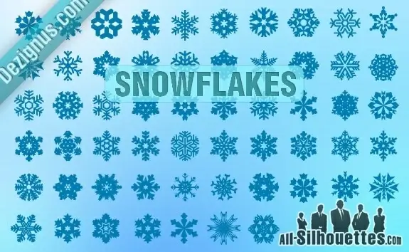 Vector Snowflakes