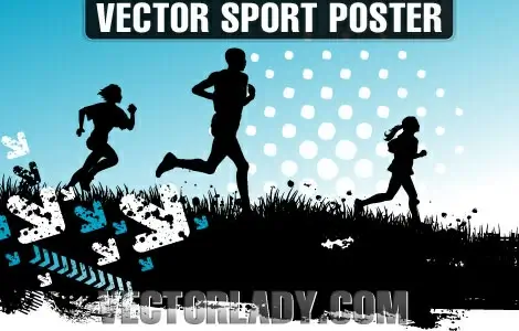 vector sport poster