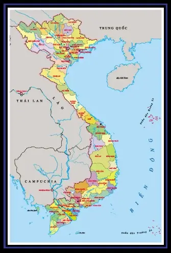 viet nam s map