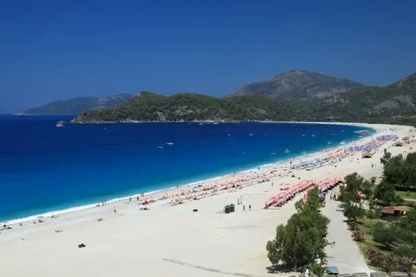 view at the beach