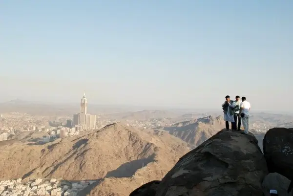 view mountains sky