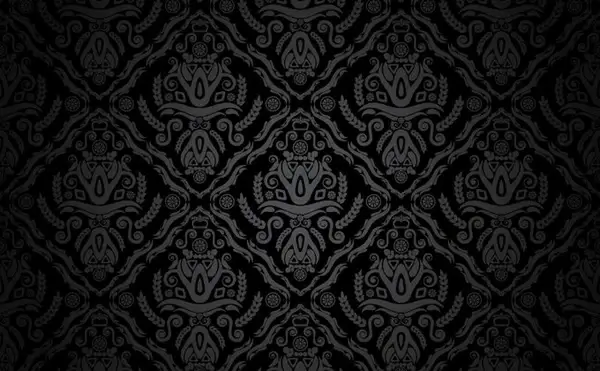 traditional pattern background dark black vintage repeating decor