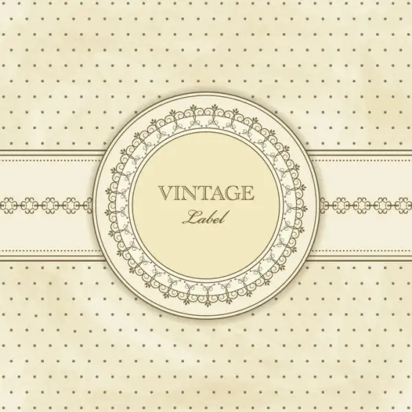 vintage lace background vector