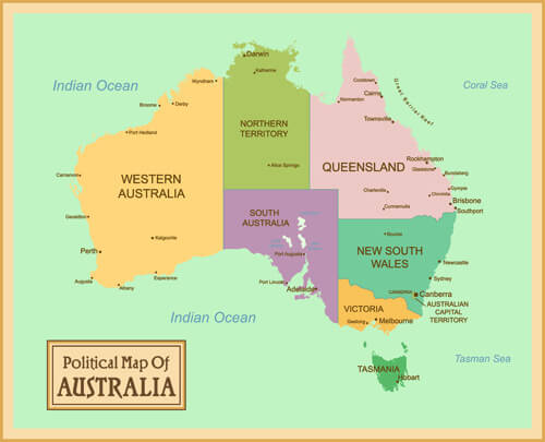 vintage style political maps set vector