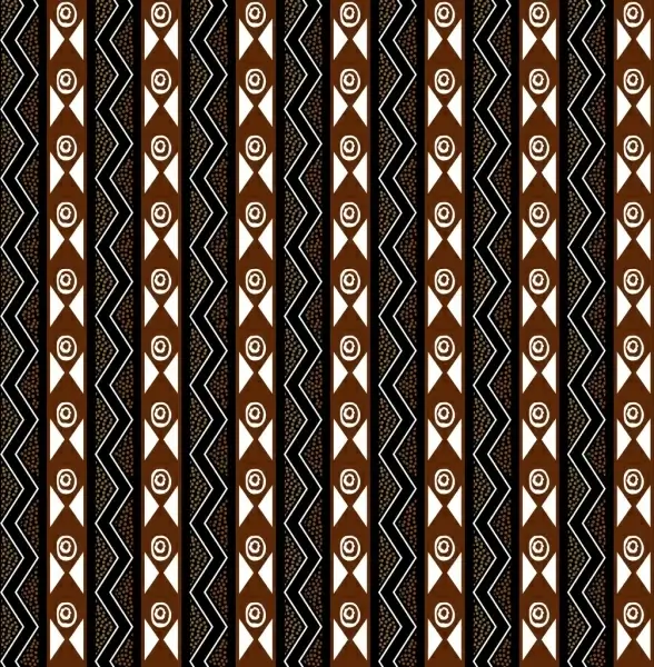 vintage tribal pattern design abstract repeating style