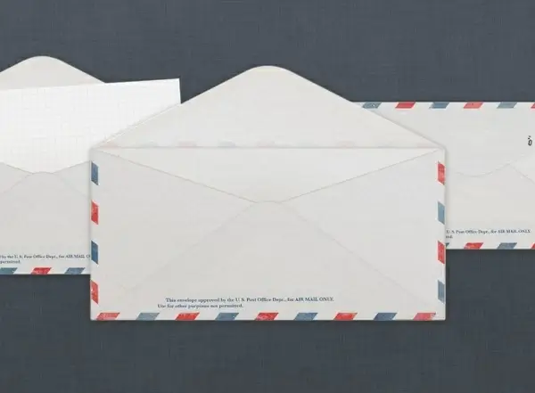 Vintage U.S. Air Mail envelope 