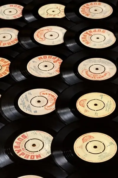 vinyl record background