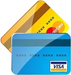 Visa and master card 