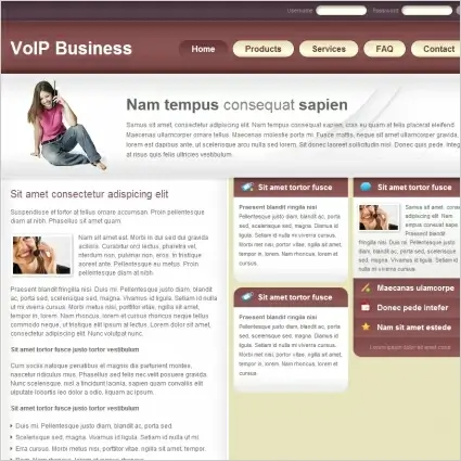 VoIP Business Template
