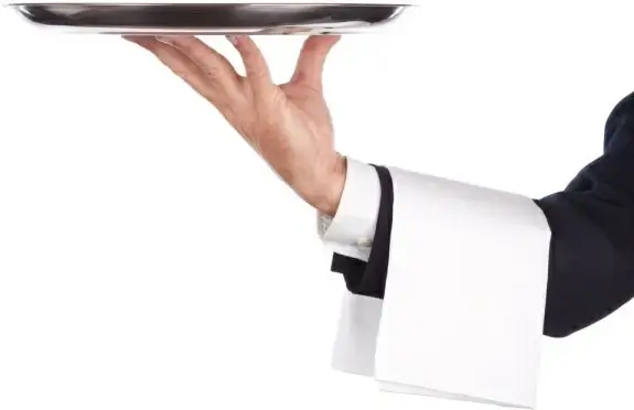 waiter tray posture 01 hd pictures